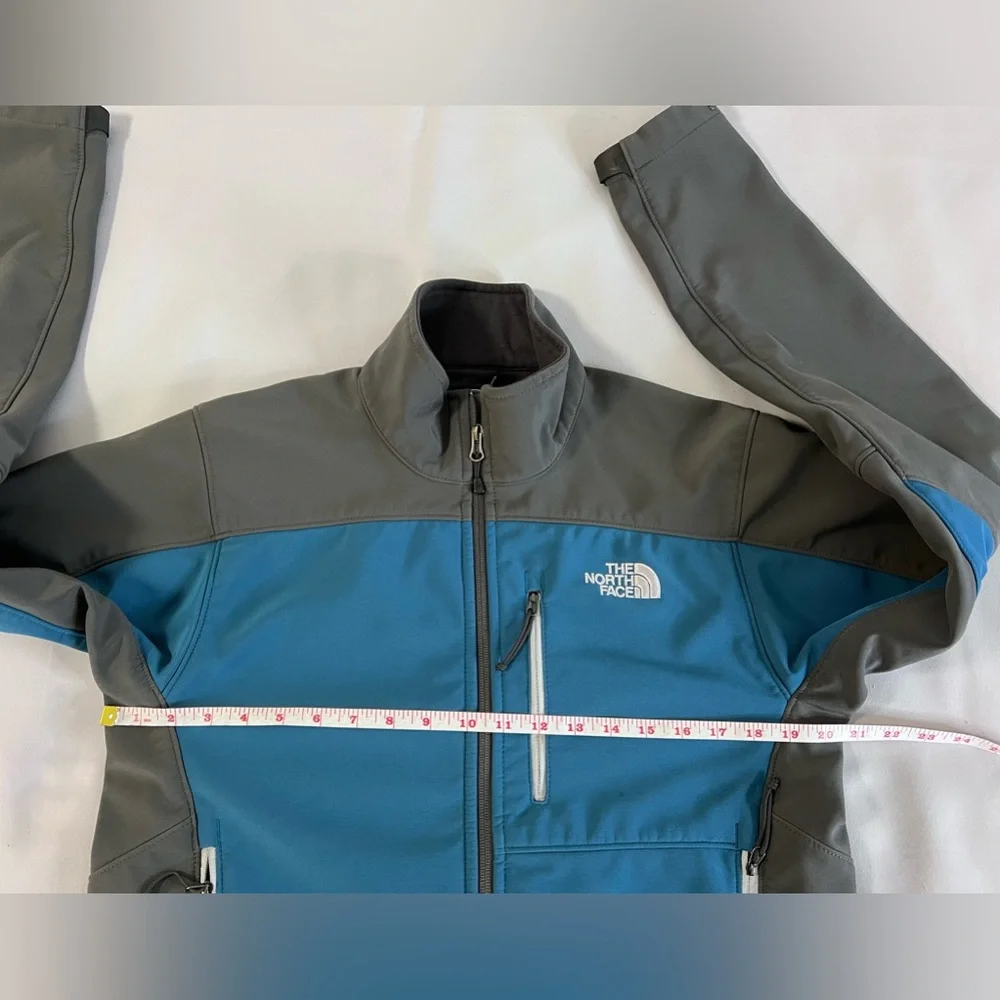 The North Face Apex Bionic Jacket Men’s Sz Small Blue Softshell Outdoor Full Zip